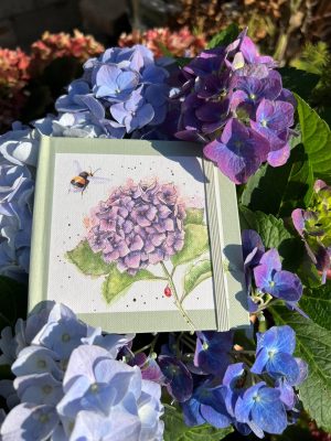Password bok med Hortensia
