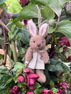 Bunny Dress With Small Flowers