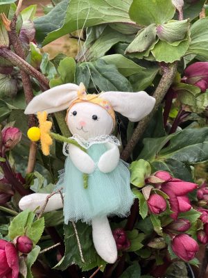 Flower Bunny Green/Turquoise